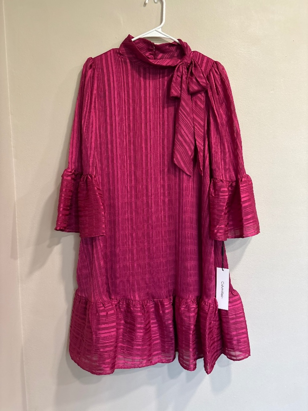 Fuchsia Calvin Klein dress